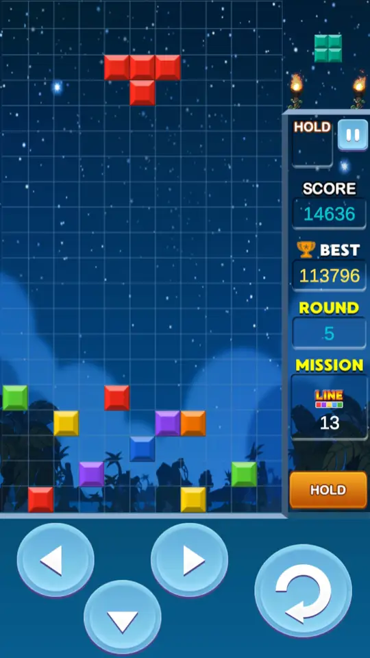 Captura de Retro Puzzle Collection com peças de puzzle retro